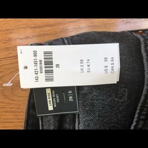 NEW Abercrombie & Fitch Low Rise Mini Skirt